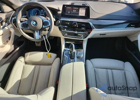 2019 BMW M550Xi из США, поврежденный, VIN WBAJB9C56KB287505